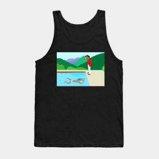 Minimal Horseman Tank Top